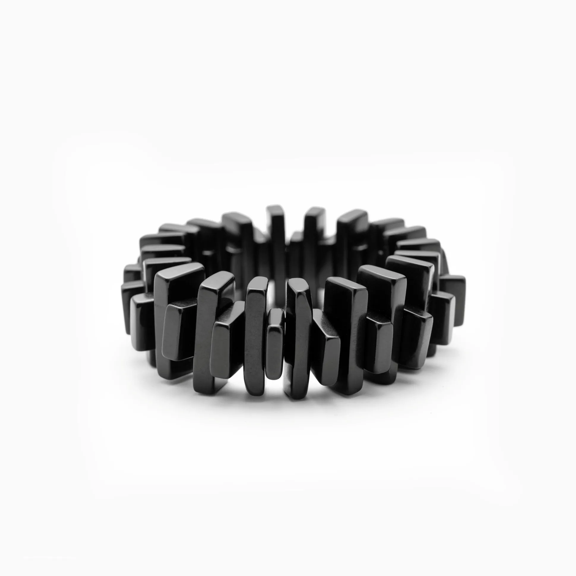 Armbånd. Angélica León, Solid Light X Nam #1. Sort