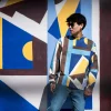 Genser. Thorvald Hellesen x Holzweiler, «Bloom Blue mix»