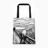 Handlenett. Edvard Munch, «Skrik»