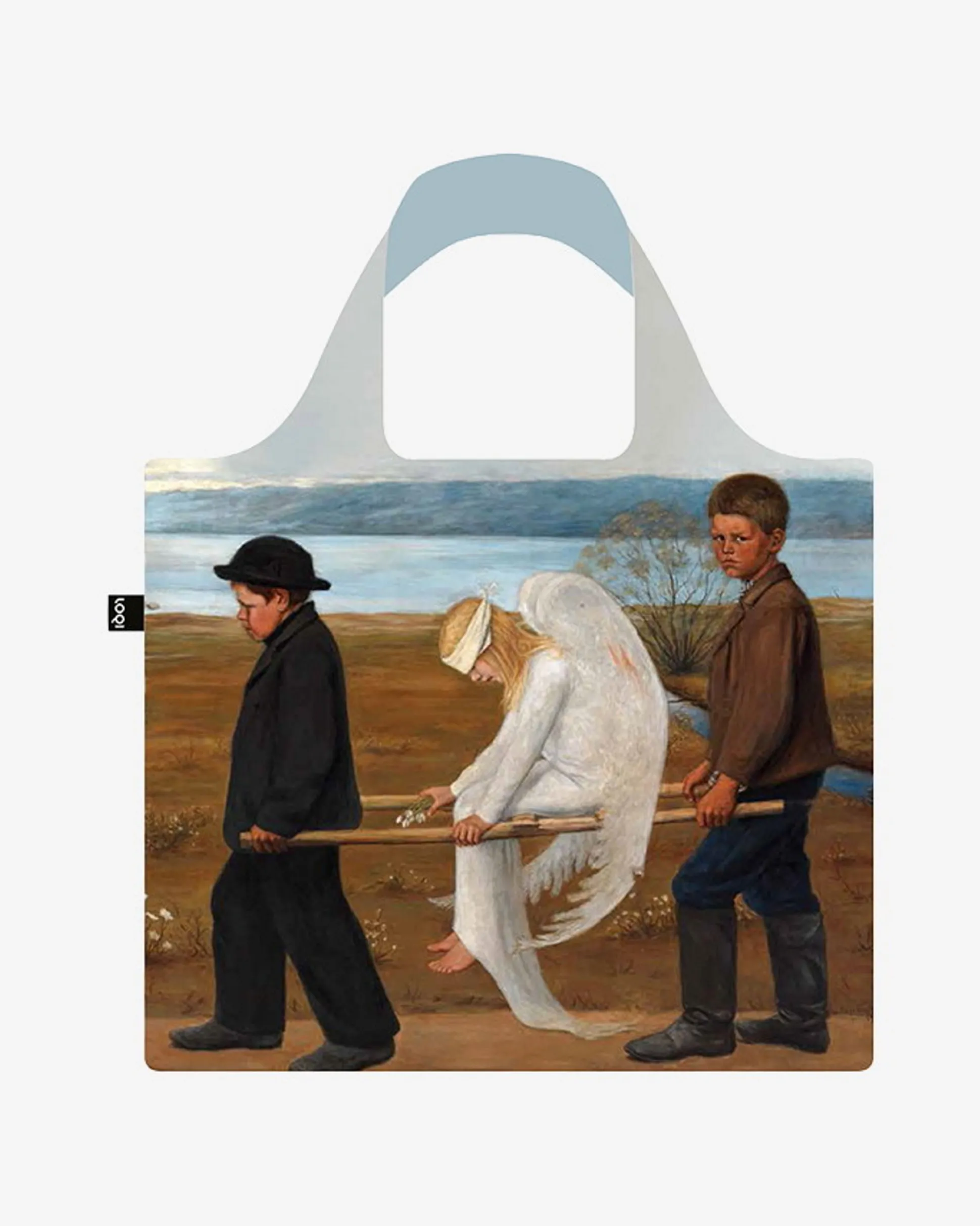 Handlenett. Hugo Simberg, «Såret engel»