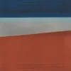 Plakat 50 x 70 cm. Anna-Eva Bergman, «L10-1970 Rød Jord»