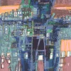 Plakat 50 x 70 cm. Else Hagen, «Bykropp»