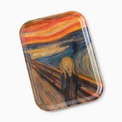 Serveringsbrett. Edvard Munch, «Skrik»