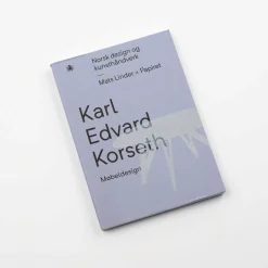 Karl Edvard Korseth. Møbeldesign