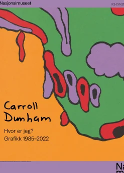 Plakat. Carroll Dunham, «Places and Things (#2)»
