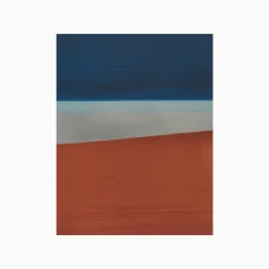 Postkort. Anna-Eva Bergman. «L10-1970 Rød Jord»