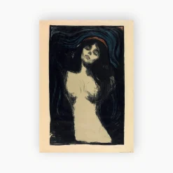 Postkort. Edvard Munch, «Madonna»