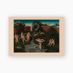 Postkort. Lucas Cranach d.e., «Gullalderen»