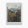 Postkort. Theodor Kittelsen, «Pesta farer landet rundt»